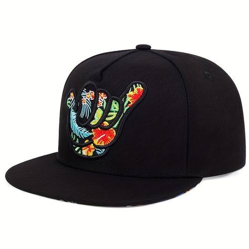 1 Women's Finger Baseball Cap, Adjustable Casual Hat for Spring/Autumn or Spring/Summer, Hip-Hop Style Cap